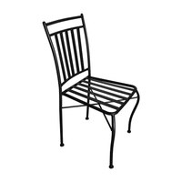 Chillvert Tivoli Stackable Steel Chair 40.5x50.5x89 cm