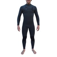 Kynay Surf Ultra Stretch Quick Dry Long Sleeve Chest Zip Neoprene Suit 5/3 mm