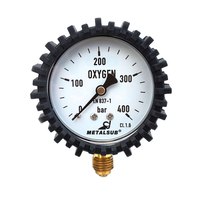 Metalsub Manómetro Técnico Oxígeno 0-400 Bar