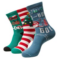 urban-classics-ho-ho-ho-christmas-socks-3-pairs