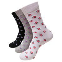 urban-classics-recycled-yarn-flower-socks-3-pairs