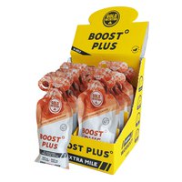Gold nutrition Boost Plus 40g Salted Caramel Energy Gels Box 16 Units