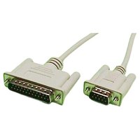 euroconnex-apple-ii-modem-300-1200-3318-1.8-m-db25-to-vga-cable