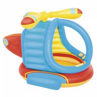 Bestway Up In & Over Helicopter 140x127x89 cm Inflatable Play Pool With Balls