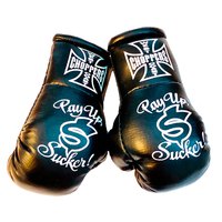West coast choppers Prydnad Mini Boxing Gloves Pay Up Sucker