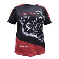 Bestial wolf Running Κοντομάνικη μπλούζα