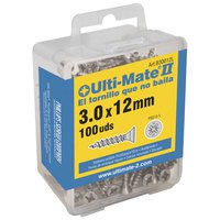 ulti-mate-ii-l-3.0x12-mm-zinc-plated-wood-screws-100-units