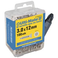 ulti-mate-ii-l1-3.0x35-mm-zinc-plated-wood-screws-100-units