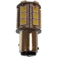 Goldenship Kall LED-lampa 10-30V 5.2W BAY15D 24 SMD 5050