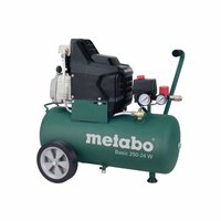 Metabo 単相空気圧縮機 Basic 250-24 8 Bar