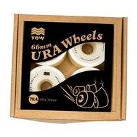 Yow Ura Wheels 66mmx51mm shr 80a Wheels Pack