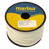 marina-performance-ropes-gewachstes-technisches-garn-50-m-geflochtenes-seil