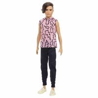 Barbie Ken Fashionista T-Shirt Rays With Rooted Hair Doll