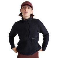 peak-performance-fleece-snap-crew-neck-sweater