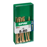 spax-yellox-5.0x80-mm-eben-kopf-holz-mutter-10-einheiten