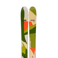 line-outline-alpine-skis