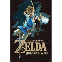 Pyramid Poster The Legend Of Zelda Breath Of The Wild Portada Videojuego
