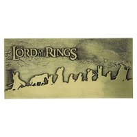 The lord of the rings Placa Metálica The Fellowship Edição Limitada