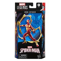 Marvel Figura Spider-Man Armadura Iron Spider Serie Legends