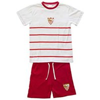 Sevilla fc Pijama Manga Corta Junior Striped