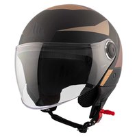 MT Helmets Street Poke Open Face Helmet