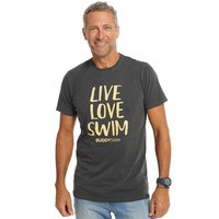 Buddyswim Live Love Swim T-shirt Met Korte Mouwen
