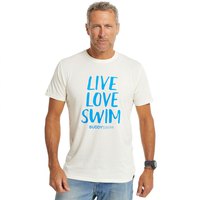 Buddyswim Live Love Swim T-shirt Met Korte Mouwen