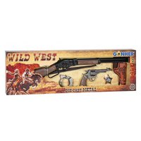 Cpa toy Sekoita Ja Laukaukset Rifle Wild West Set 8