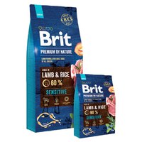 Brit Agneau Riz Premium Nature Sensitive 3kg Chien Aliments