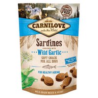 Carnilove Semi Moist Snack Sardines Enriched With Wild Garlic 200 g Hundefutter