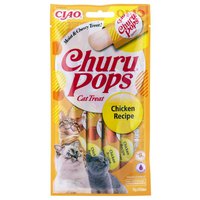 Inaba Churu Pops Chicken 14g Wet Cat Food 4 Units