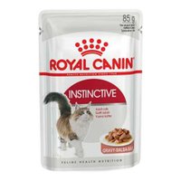 Royal canin Instincitve sos 85g Wet Cat Food 12 Units