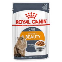 Royal canin Comida Húmeda Para Gato Intese Beauty Intensa En Salsa 85g 12 Unidades