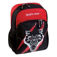 Bestial wolf Sac à Dos Scolaire