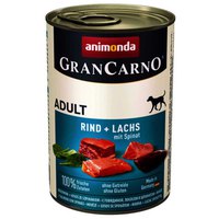 Animonda Comida Húmeda Perro Gran Carno Salmón Con Espinacas 400g