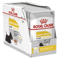 Royal canin 젖은 개밥 Dermacomfort Pate 85g 12 단위