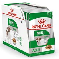 Royal canin Comida De Cachorro Molhada Mini Adult 85g 12 Unidades