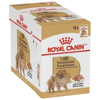 Royal canin Pomeranian Adult Pastete 85g Nass Hund Essen 12 Einheiten