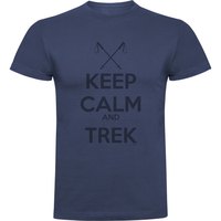 kruskis-keep-calm-and-trek-kurzarmeliges-t-shirt