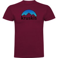 kruskis-mountain-silhouette-kurzarmeliges-t-shirt