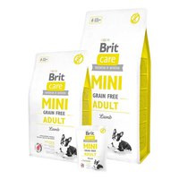 Brit Care Mini Grain Free Volwassen Lam 2kg Hond Voedsel