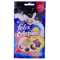 Felix Crispies Beef Chicken 45g Nasses Katzenfutter