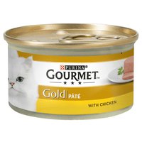Purina nestle Gourmet Gold Salmon And Chicken 85g Nat Kattenvoer