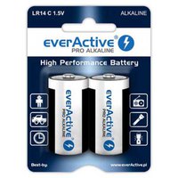 Everactive Pile Alcaline Pro LR14 C 2 Unités