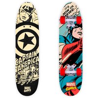 Marvel Wooden Captain America 24 `` Skateboard