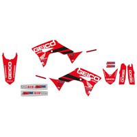 Blackbird racing Geico 19 8146R19 Kit Graphics With Seat Cover