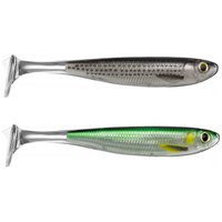 live-target-slow-roll-mullet-paddle-tail-soft-lure-125-mm