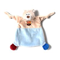 Nici Comforter Bear FC Barcelona 25X25 Cm Doudou