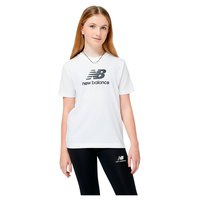 New balance Kortærmet T-shirt Essentials Stacked Logo Cotton