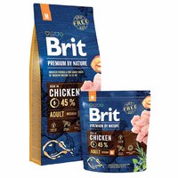 Brit Kyckling Majs Premium By Nature Adult Mapple 15kg Hund Mat